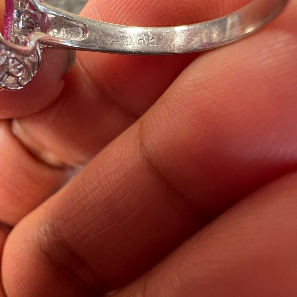 Natural ruby ring - Picture 3 of 12